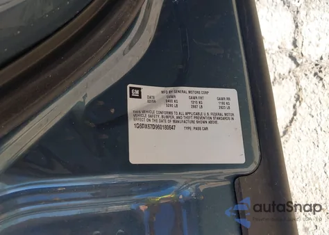 2006 Cadillac Sts-V from USA, damaged, VIN 1G6DX67D960180647